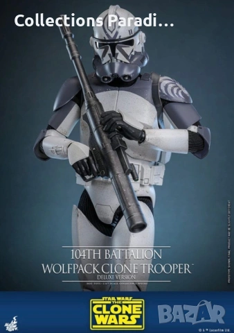 Hot Toys Star Wars Clone Trooper фигура статуя, снимка 3 - Колекции - 54126430