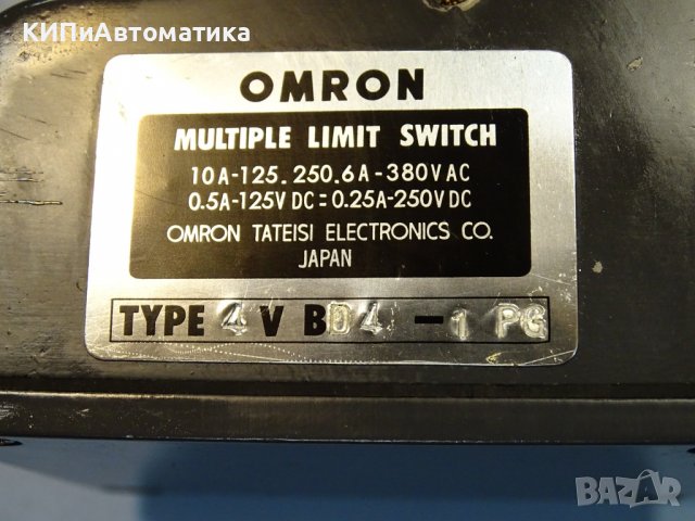 изключвател 4-пистов Omron 4VBD4-1PG multiple limit switch 4-position, снимка 9 - Резервни части за машини - 37718965
