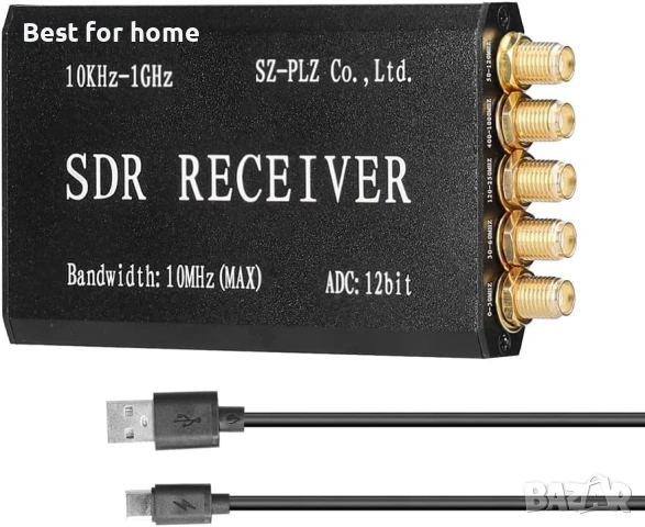 SDR Радиоприемник MSI.SDR 10KHz-1GHz – 12-битов ADC Широколентов приемник, снимка 6 - Други - 53166653