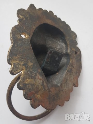 Старо метално чукало за врата, снимка 6 - Антикварни и старинни предмети - 37126476