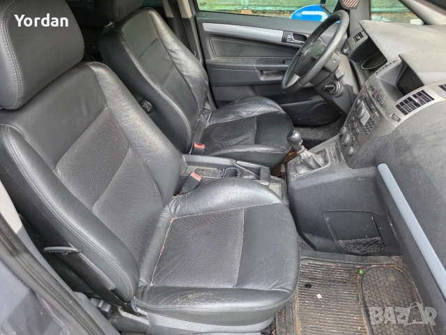 Кожен салон Опел Зафира Б Opel Zafira B, снимка 5 - Части - 52435545