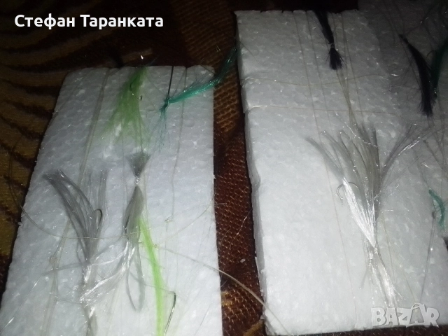 чепаретата със 10 куки с дълго рамо и ламета за чернокоп и костур с, снимка 5 - Такъми - 52192747