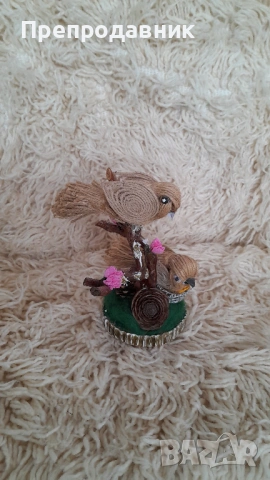 Ръчно изработена декорация „Пролетни пиленца“ – Уют за вашия дом, снимка 13 - Декорация за дома - 54080916