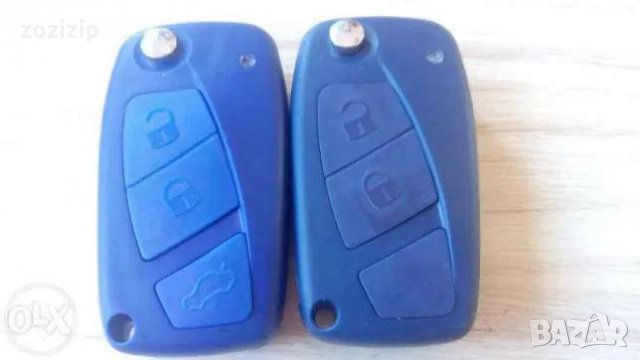 Кутийка за ключ за Фиат,Fiat-Stilo,Bravo,Brava-сгъваем с 2/3 бутона, снимка 2 - Аксесоари и консумативи - 30377048
