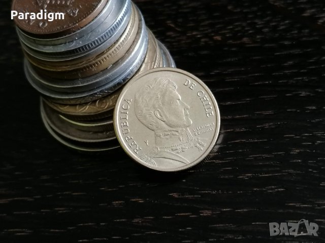 Монета - Чили - 10 песос | 2014г., снимка 2 - Нумизматика и бонистика - 30680994