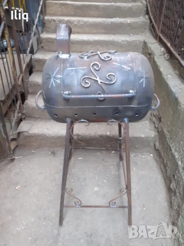 Барбекю скара с комин, снимка 1