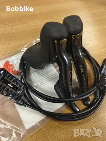 Комплект SHIMANO ULTEGRA DI2 ST-R8070 + BR-R8070, снимка 2 - Части за велосипеди - 38831524