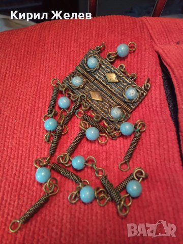 ЕЛЕМЕНТИ от ВЪЗРОЖДЕНСКА БРОНЗОВА ТЮРКОАЗЕНА ОГЪРЛИЦА ГРИВНА за РЕСТАВРАЦИЯ 15114, снимка 4 - Антикварни и старинни предмети - 30652774