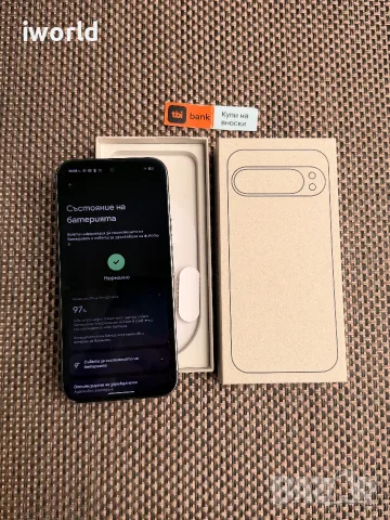 Google Pixel 9 Pro XL ⚠️ Лизинг от 15€/ мес ⚠️ 128GB / obsidian / 5G, 16RAM/128Gb  ⚠️, снимка 5 - Телефони с две сим карти - 56099689