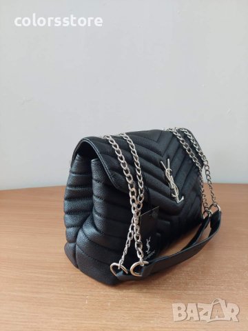 Черна чанта/реплика YSL SG-40-Y, снимка 4 - Чанти - 40635774