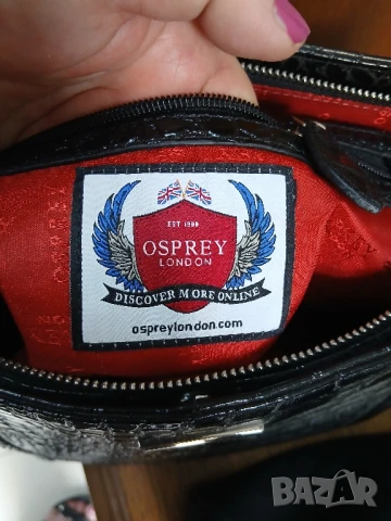 Osprey, London original естествена кожа, снимка 4 - Чанти - 50740335