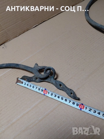 Комплект Соц Стари Бакърени Медни Дръжки Общо Тегло 2.100кг. НОМЕР 341., снимка 10 - Антикварни и старинни предмети - 54101750