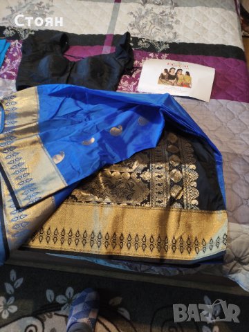 Оригинално сари, снимка 9 - Рокли - 35601939