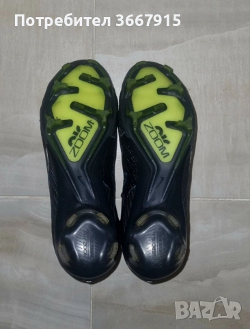 Nike Mercurial Superfly 9 Elite (Черно & зелено) размер 39, снимка 4 - Маратонки - 54011145