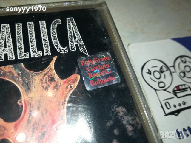 METALLICA-ОРИГИНАЛНА КАСЕТА 3010231532, снимка 9 - Аудио касети - 42780098