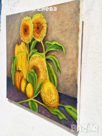 Авторски натюрморт , снимка 9 - Картини - 54224582