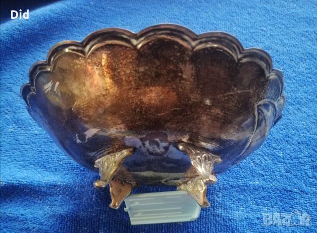 Стара сребърна фруктиера 19 ти Век, снимка 2 - Антикварни и старинни предмети - 34982850