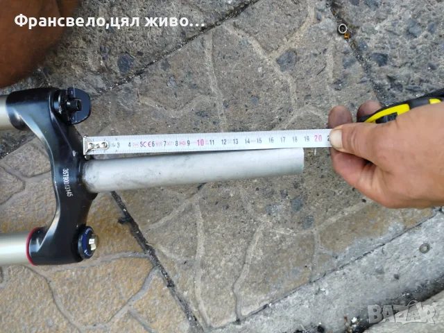 26 цола въздушна вилка за велосипед колело rock shox team, снимка 8 - Части за велосипеди - 51778899