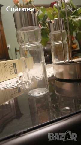 Стъклен Оливник 3 части, снимка 4 - Аксесоари за кухня - 51980723