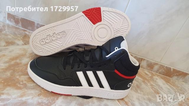 Аdidas Hoops 3.0 Mid Top Youth Basketball , снимка 5 - Маратонки - 52139338