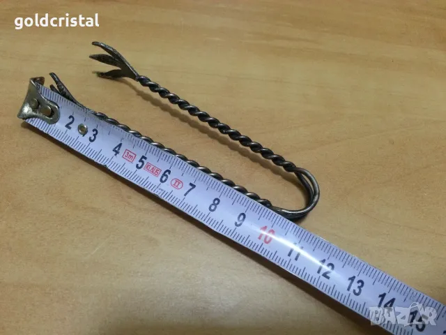 посребрена щипка за сервиране , снимка 4 - Антикварни и старинни предмети - 47488339