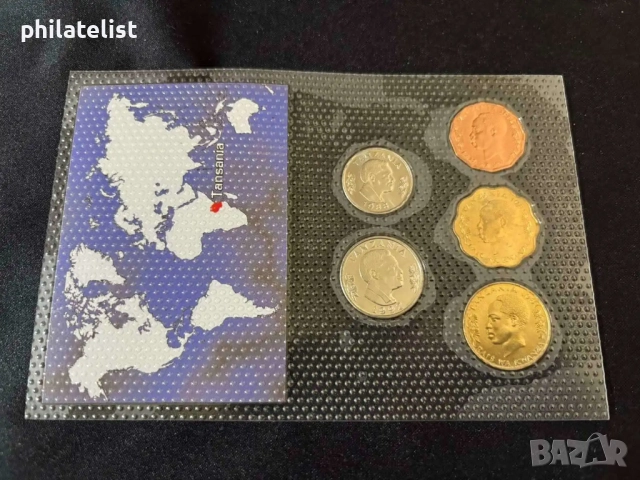 Танзания 1981 –1992 г. - Комплектен сет , 5 монети UNC, снимка 3 - Нумизматика и бонистика - 52057284