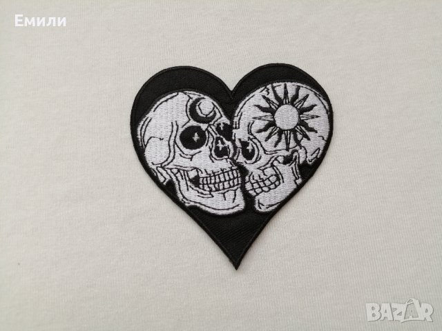 Пач, бродерии, нашивки за дрехи - черепи, жабка, дракон с кристали, No-Face от Studio Ghibli, снимка 11 - Други - 42130419
