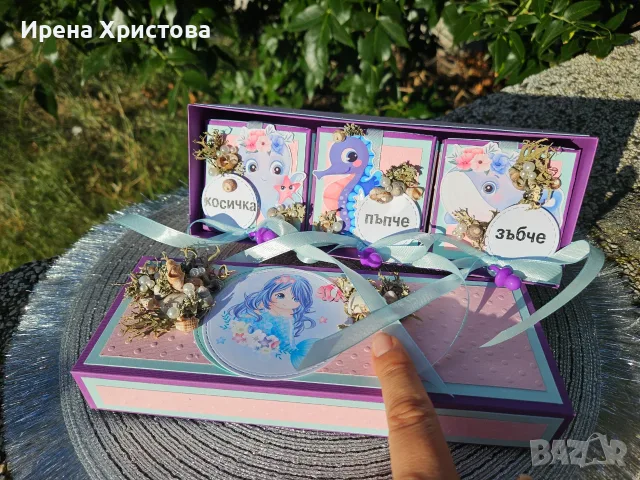 Албум +кутия за бебешки съкровища. Налични! , снимка 9 - Декорация за дома - 56047099