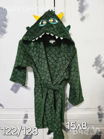 Детски халат за момче 7-8г., снимка 1