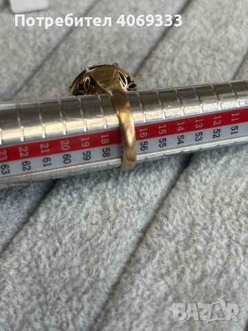 Златен пръстен ръчна изработка 14к 10.4гр , снимка 4 - Пръстени - 54175103