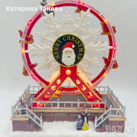Коледно Виенско колело с музика и Led светлини, снимка 3 - Други - 52388173
