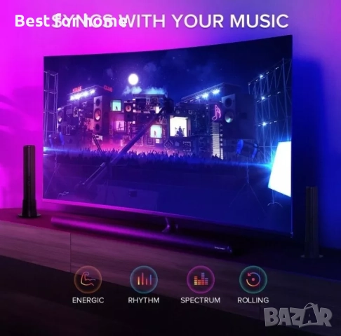 Смарт осветление HSP-WF-08, снимка 2 - Лед осветление - 51877836