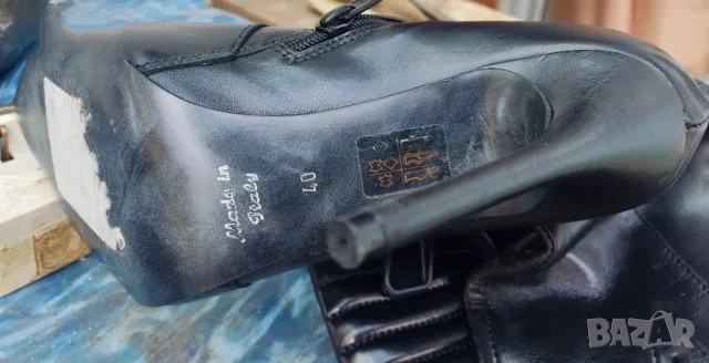 НОВИ! Ботуши с лека платформа Италиански чизми Дамски чизми Чизми естествена кожа Дънкови боти, снимка 3 - Дамски ботуши - 51953334