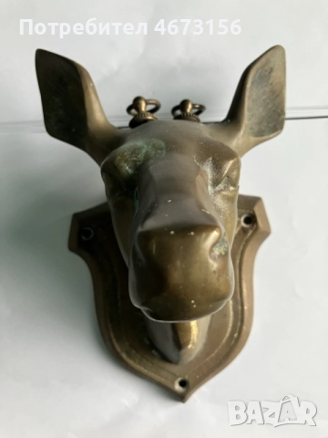 Еленска глава от месинг., снимка 2 - Други - 56136848