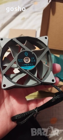 ВентилторIceberg Thermal IceGale Xtra 80mm сиво, снимка 4 - Друга електроника - 53889679
