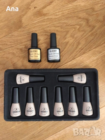 UV лампа за гел лак маникюр, нова, с гел лакове, снимка 6 - Други - 52959346