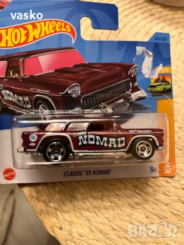 Hotwheels Classic 55 Nomad, снимка 2 - Колекции - 42665319