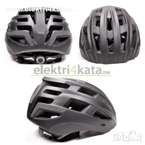 Каска за велосипед ONE Bikeparts (MTB SPORT) ЧЕРНА, снимка 3 - Спортна екипировка - 44422109