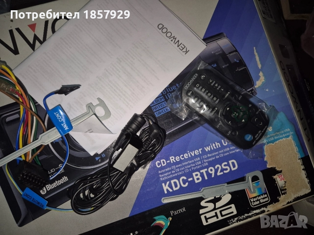 Kenwood kdc bt92sd , снимка 4 - Аксесоари и консумативи - 51980929