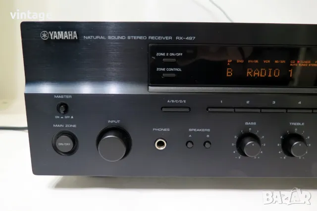 Yamaha RX-497, снимка 2 - Ресийвъри, усилватели, смесителни пултове - 49410156