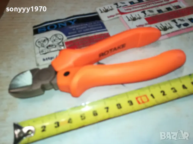 ROTAKE-РЕЗАЧКИ КЛЕЩИ 6 ИНЧА 1312241719, снимка 11 - Клещи - 48336813