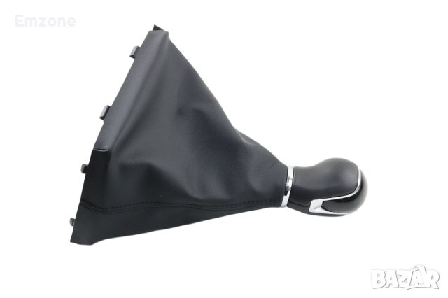 Топка за скоростен лост с 6 ск. с кожен маншон и рамка за Сеат Леон SEAT Leon III 5F 2012 - 2017г., снимка 5 - Аксесоари и консумативи - 40480403