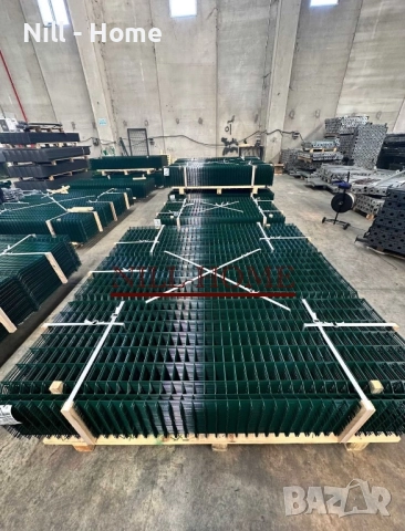 Поцинкована Мрежа с декорация ( ИЗКУСТВЕНА ТРЕВА ) 4 мм. Тел / 40 мм. Око, снимка 16 - Огради и мрежи - 52303268