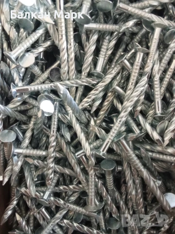 Винтоподобни,оребрени пирони, гвоздеи Drallhaftschraube 3x35 мм, снимка 2 - Железария - 50124835