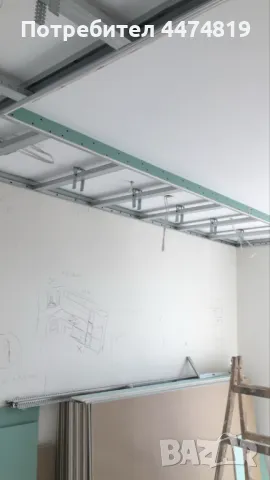 Гипсокартон, шпакловка, боядисване, снимка 16 - Други - 50308605