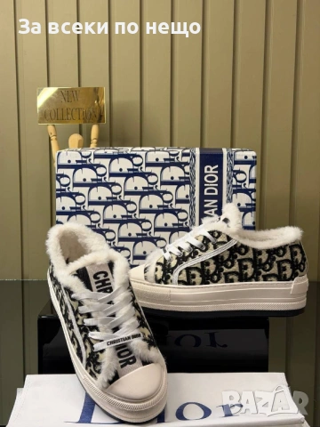 Christian Dior Дамски Меки И Топли Маратонки👟Дамски Спортни Обувки - Различни Цветове Код E1192, снимка 9 - Маратонки - 53240125