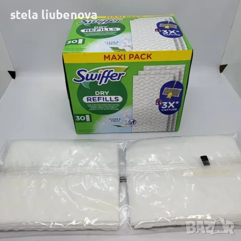 НОВИ Оригинални комплекти и кърпи за под Swiffer Sweeper по избор, снимка 7 - Мопове, кофи, четки и метли - 55952825
