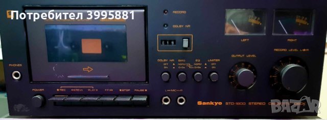 Sankyo STD-1800 Stereo Cassette Deck, снимка 1