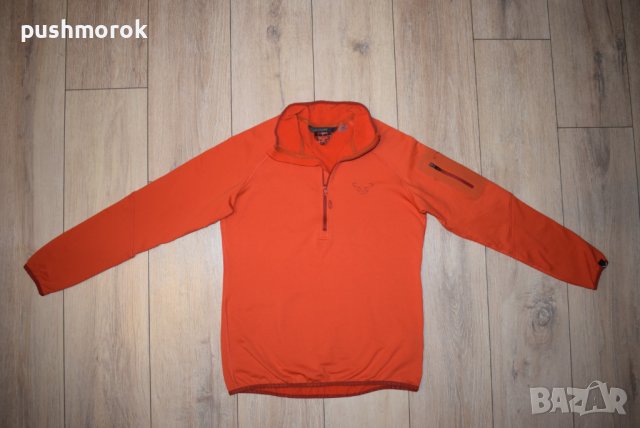 Dynafit Women Orange LS Thermal Fleece ½ zip Sz L / #00515 /, снимка 4 - Суичъри - 42302225