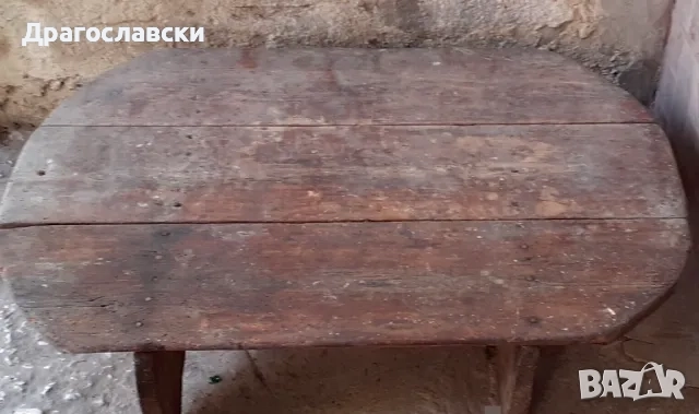 Маси софри трикраки столчета Автентична стара маса ниска синия паралия саралия софра софри битов кът, снимка 11 - Други - 31278559